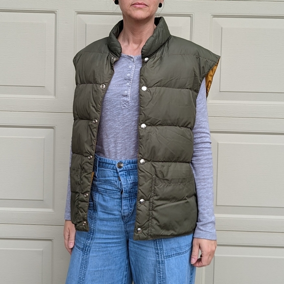 Vintage Other - VINTAGE DOWN PUFFER VEST 1970's comfy